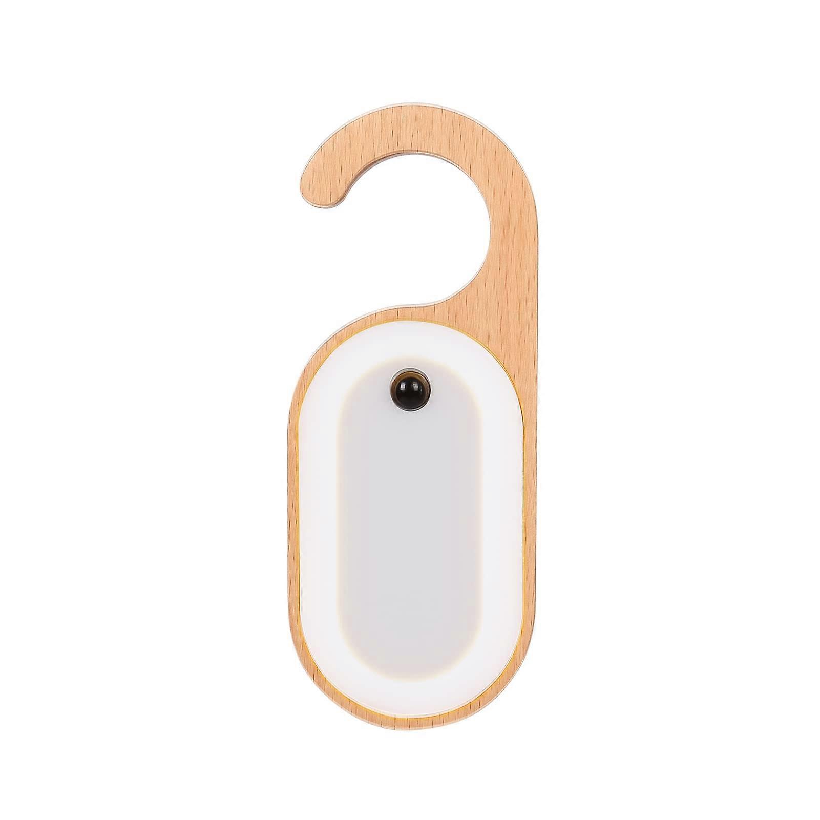 Wooden Motion Sensor Rechargeable Warm Night Light For Bedroom Wooden Night Light With Motion Sensor Warm White LED