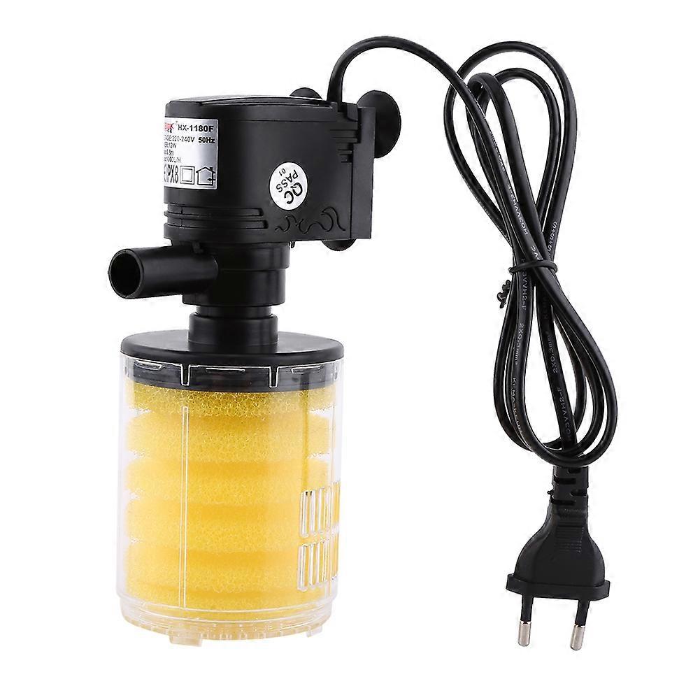 Multifunction Aquarium Filter & Water Purifier 220V (40W), Aquarium Tank Filter Oxygen Increasing Air Pump Tool (12W)