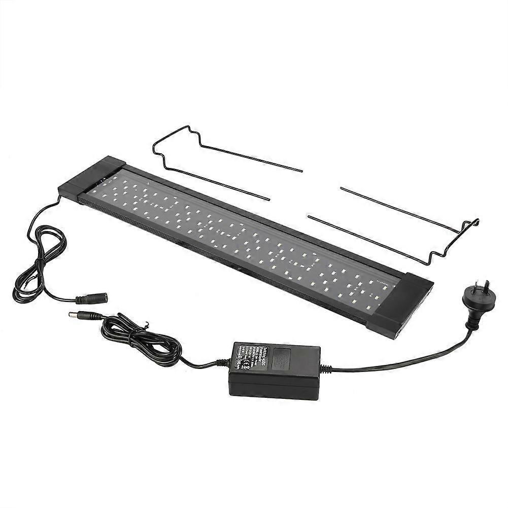 AU Plug 18W Aluminum Alloy Adjustable Bracket LED Light for Fish Tank Aquarium with Intelligent Control