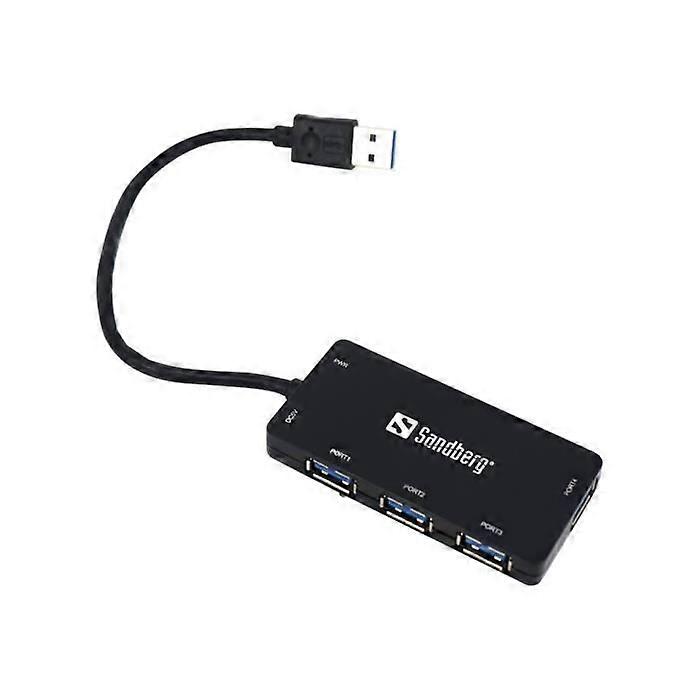 Sandberg USB 3.0 Pocket Hub Hub 4 x SuperSpeed USB 3.0 Desktop-Computer
