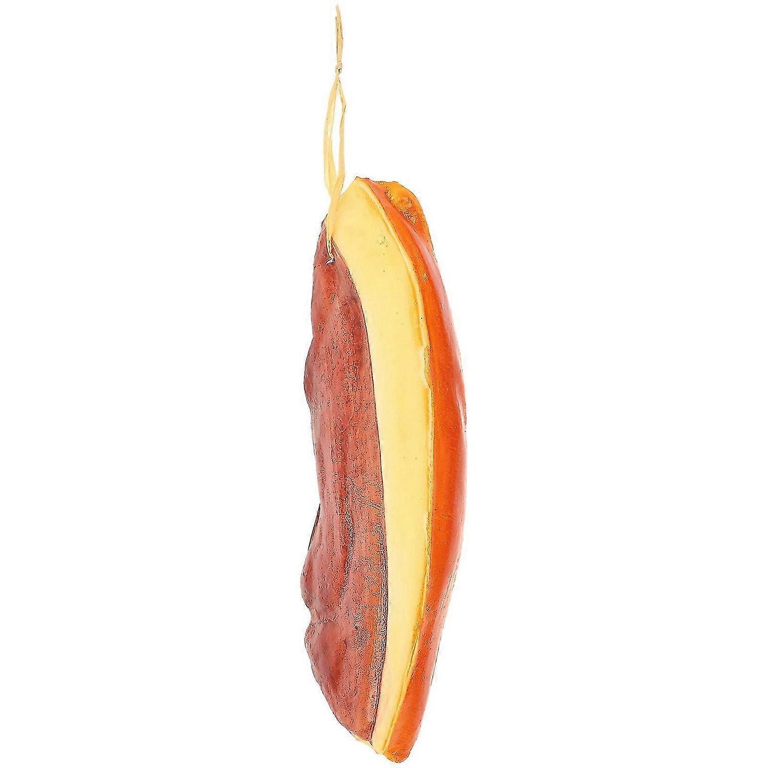 PU Bacon Model Simulation Bacon Model Design Decor plaything PU Bacon Toy