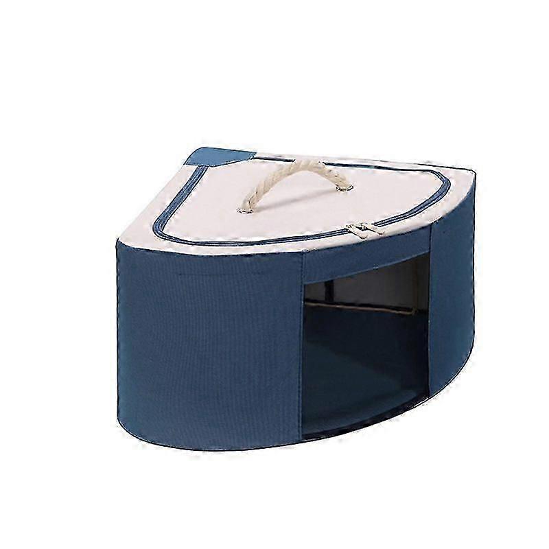 Storage Box For Corner Folding Quarter Round Organizer