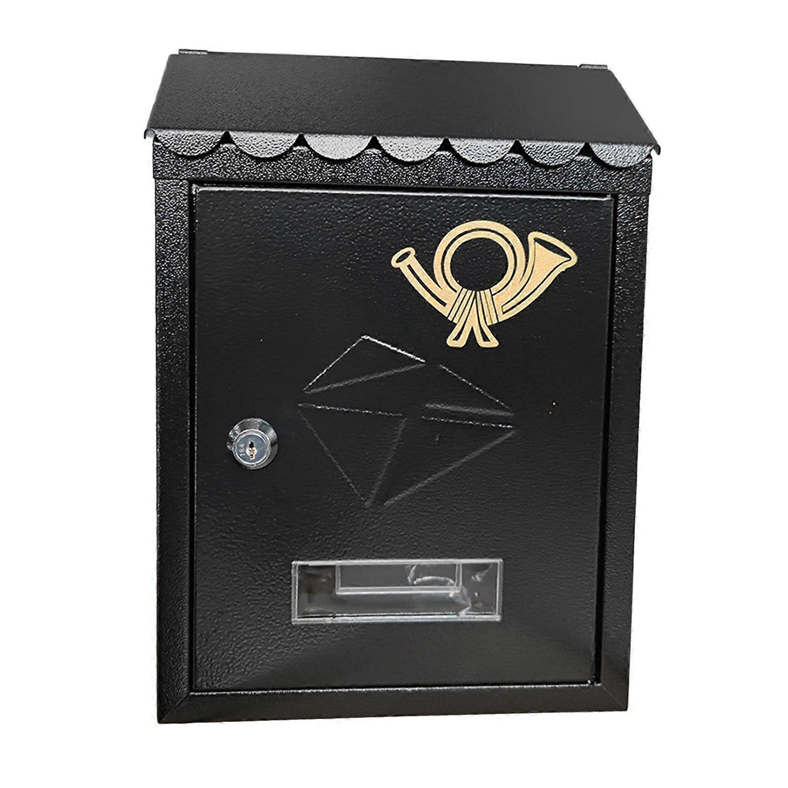 Duvara Monte Posta Kutusu Posta Kutusu İş Dekoratif Ticari Kullanım Ön Kapı Dekorları