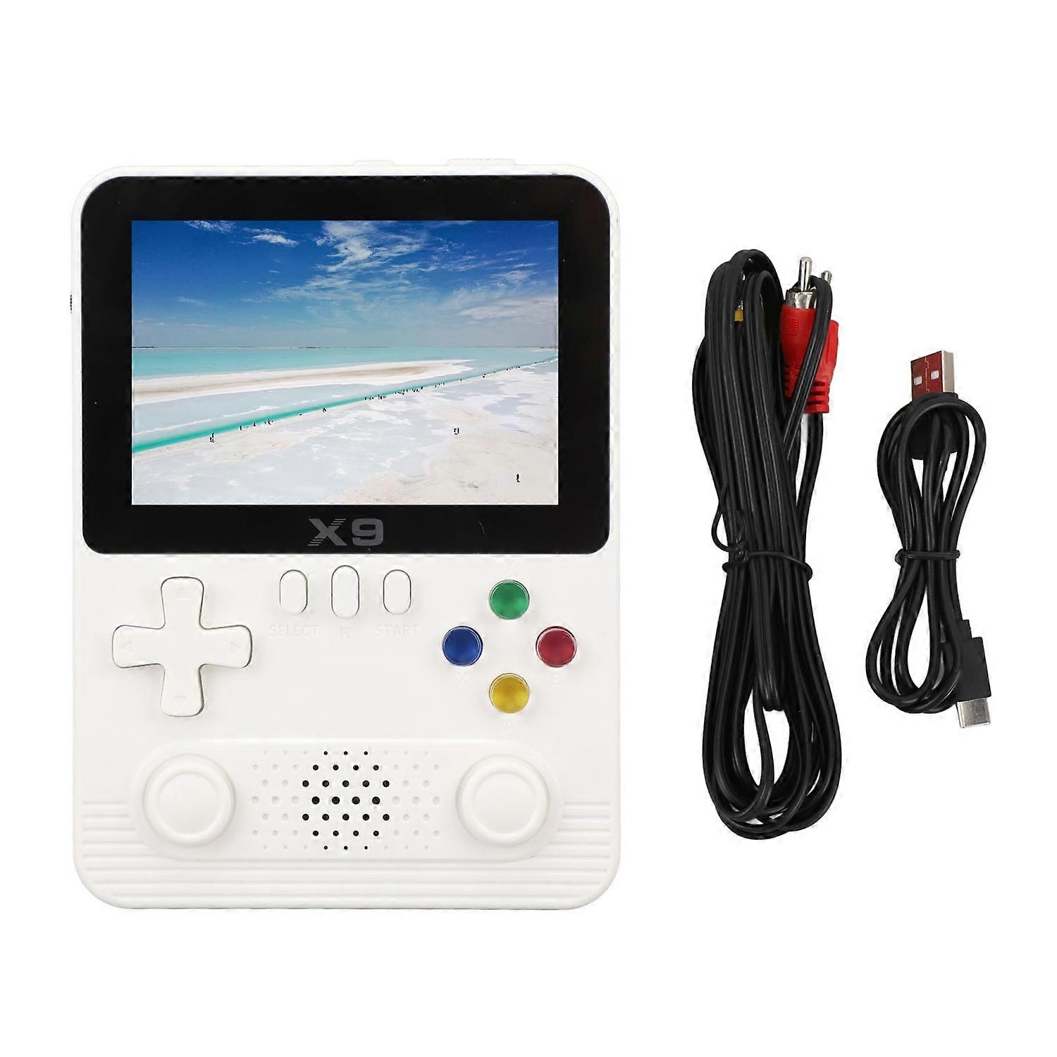 Handheld Games Consoles 3.5 Inch IPS Screen Support Connecting TV Two Players Portable Game Player w