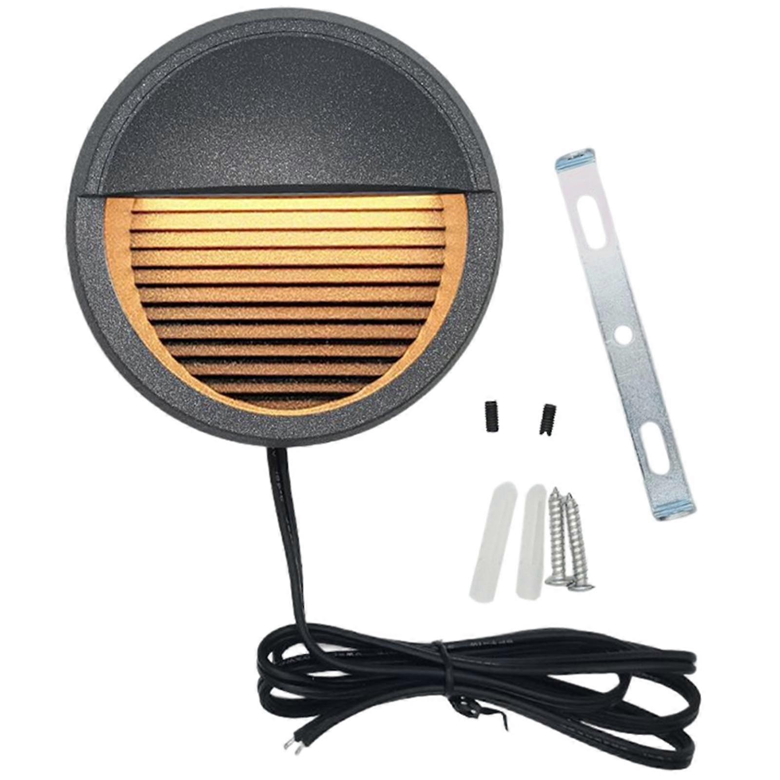 Low Voltage LED Deck Lights 4W Integrated LED Chips Warm White for Paths