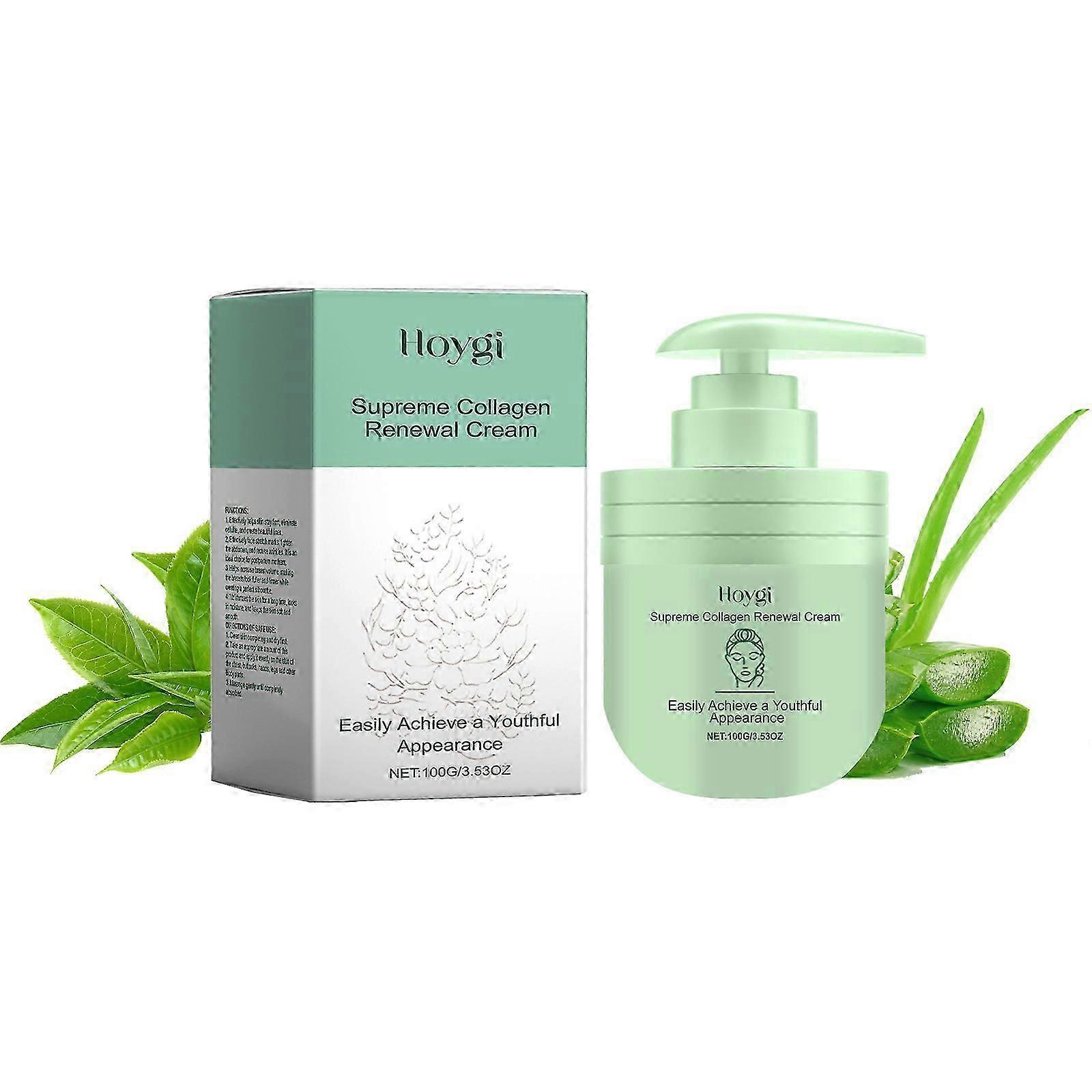 Collagen Renewal Cream, Collagen Firming Cream, Anti-Aging Moisturizer with Collagen, Anti-Wrinkle Firming Cream