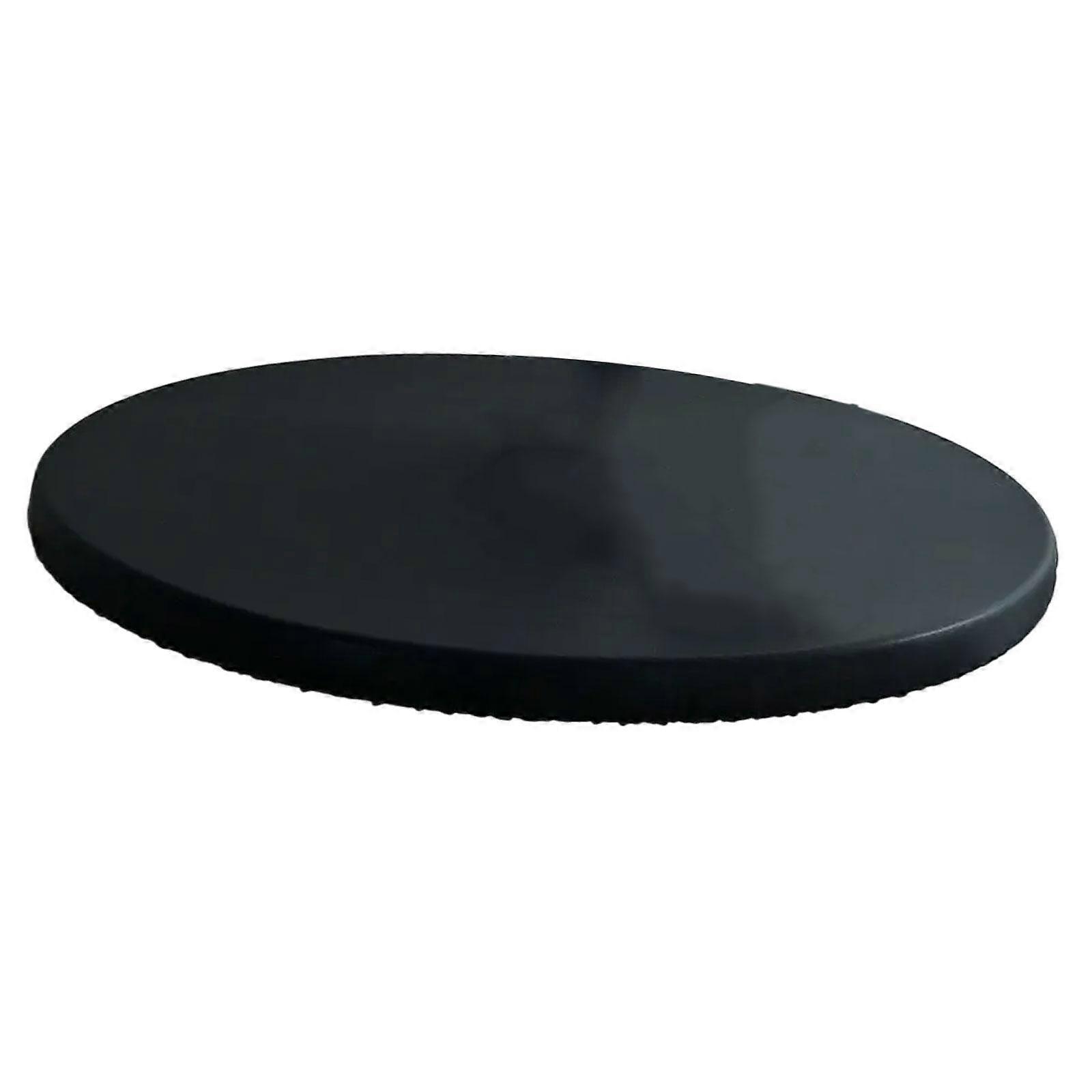 Dining Table Cover Round Table Protector Elastic Edged Waterproof Elegant PU
