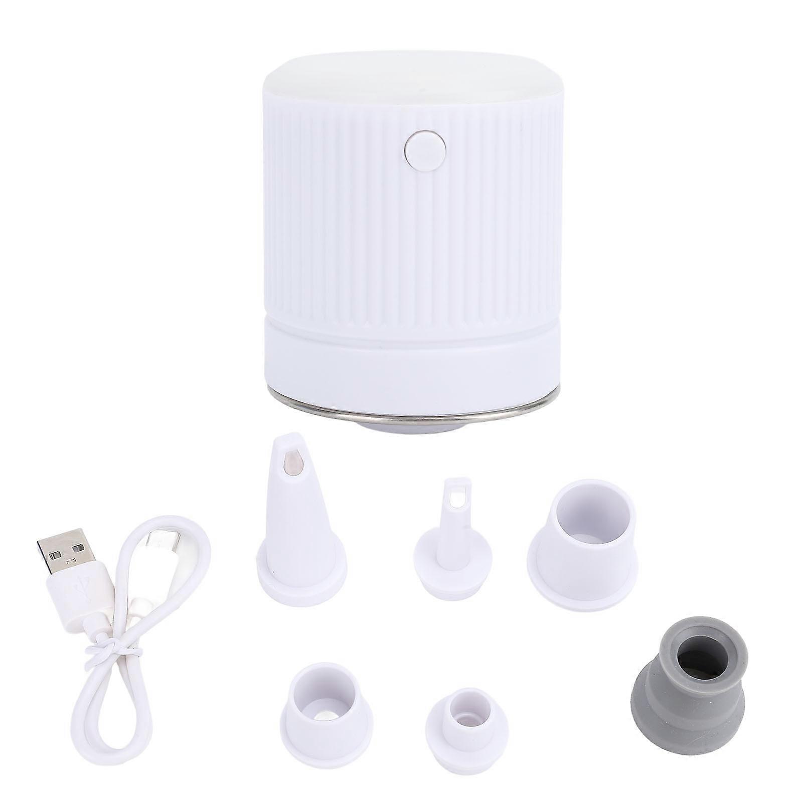 Mini Air Pump for Inflatables Quick Inflate Deflate Portable Mini Air Mattress Pump with LED Light for Pool Toys Sleeping Pads Swimming Rings