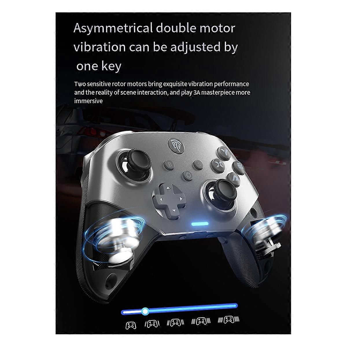 EasySMX X10 Hall Effect Controller Wireless Bluetooth purple