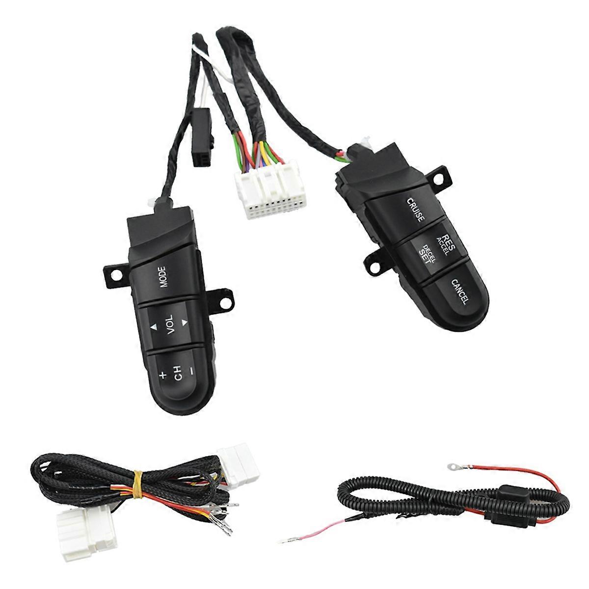 Steering Wheel Pad Cruise Audio Remote Switch for 