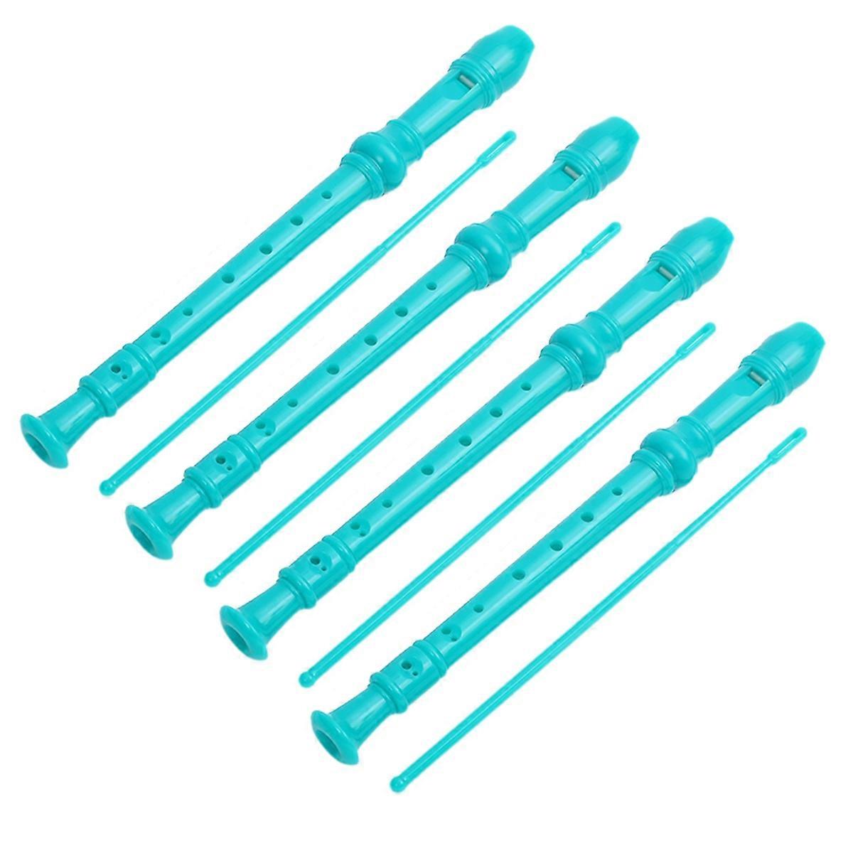 green ABS recorder 8-hole treble children's entry-level flute