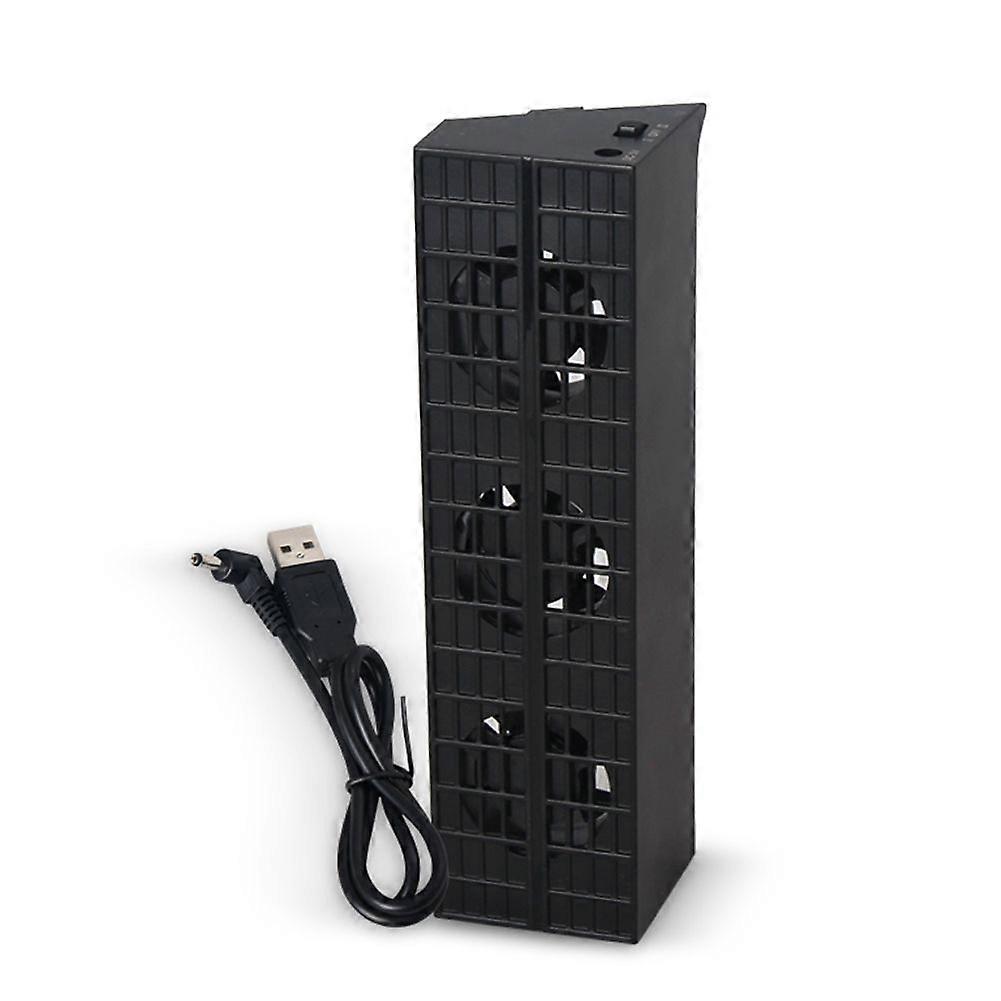 Intelligent External Auto Temperature Control 3-Fan Cooling Fan for Slim