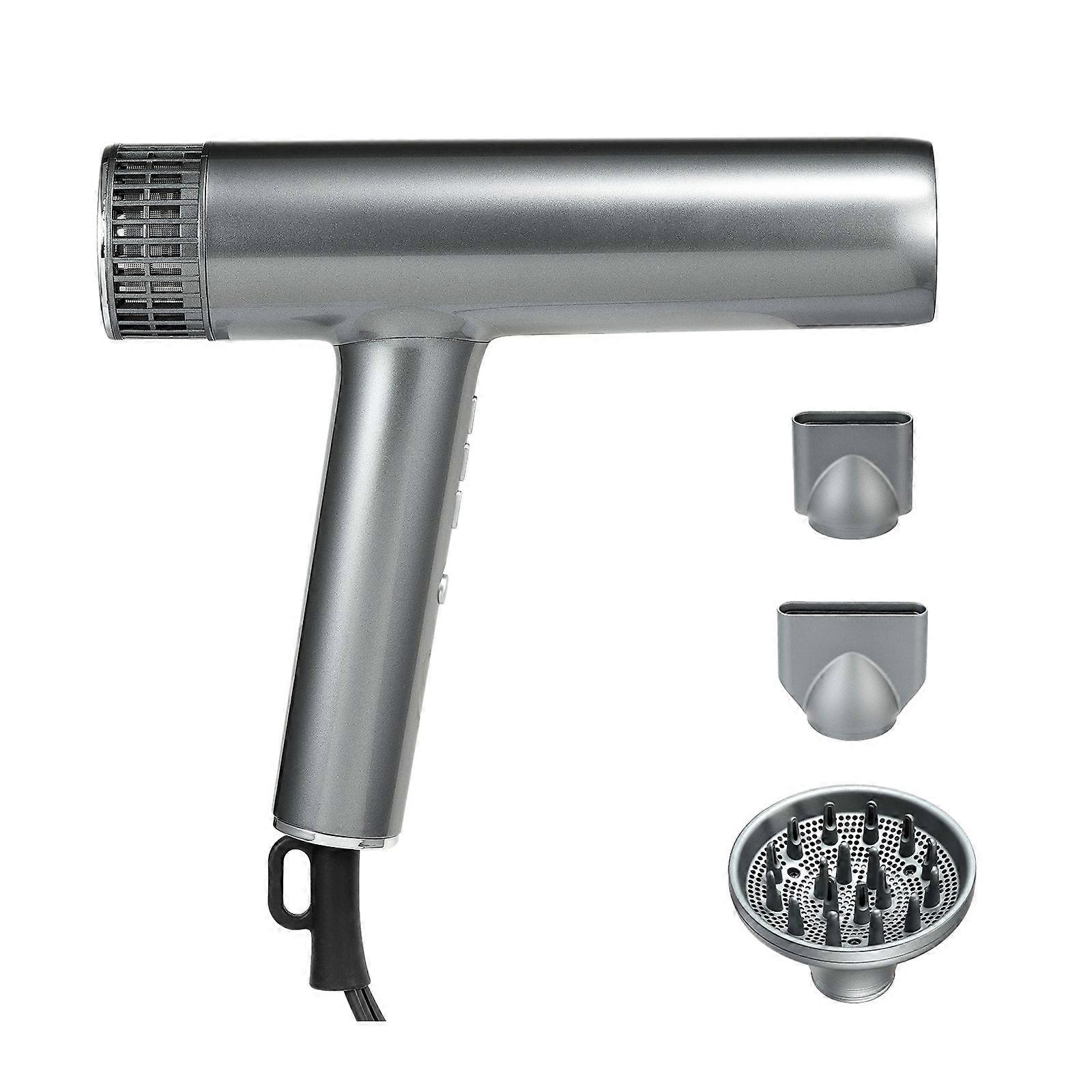 Asciugacapelli professionale 3,0 milioni di ioni negativi 108000 giri/min 3 temperatura e velocità