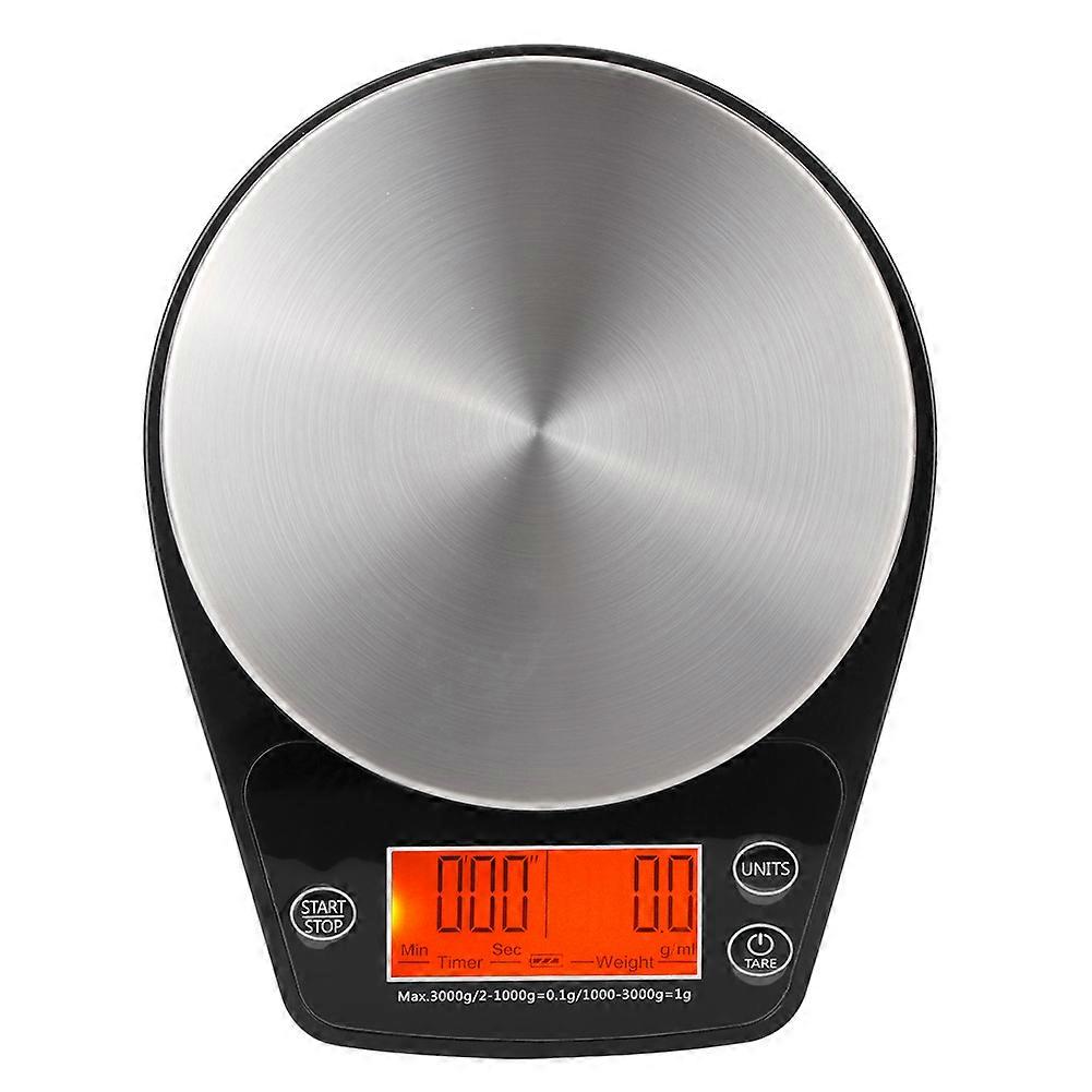 Multifunction LCD Digital Hand Drip Coffee Scale Kitchen Food Scale with Timer Function