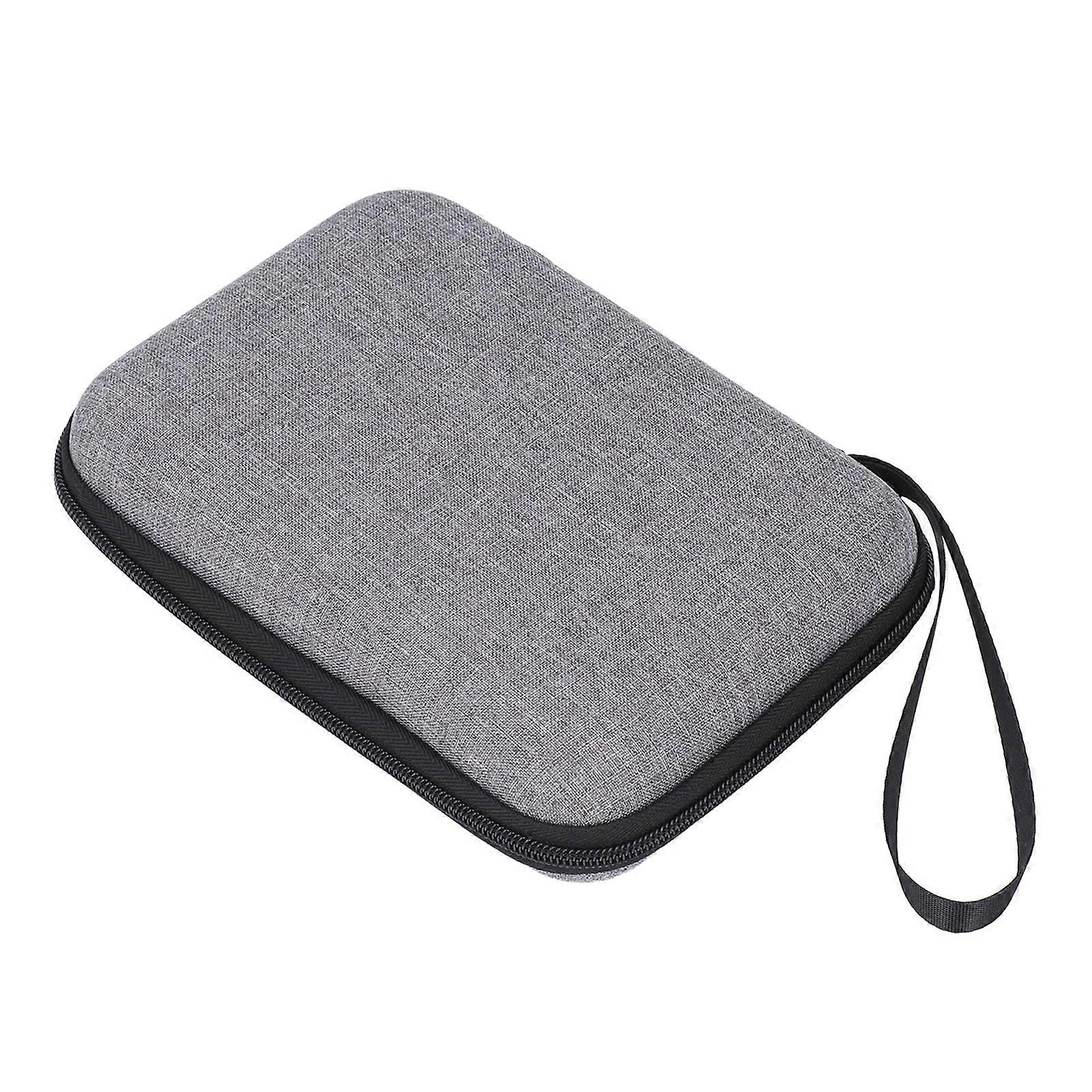 Gray Carrying Case for LED Neck Reading Light Storage Travel Holder Compatible with Glocusent LITOM Vekkia LEDGLE TSINGREE