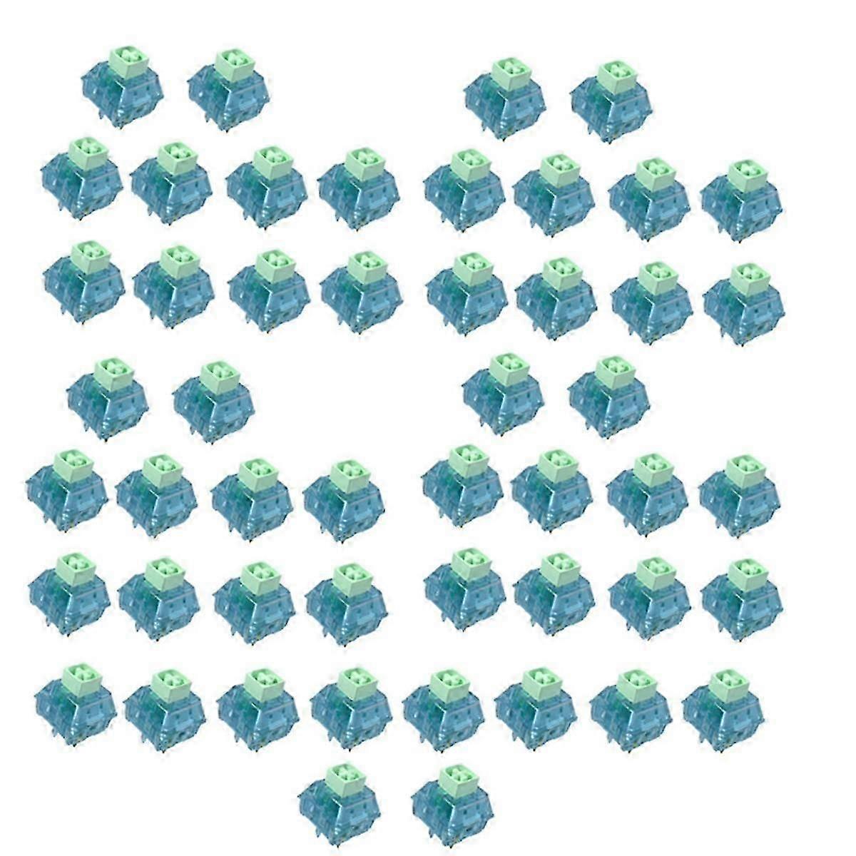 50PCS Kailh Box Keyboard Switches Custom Mechanical Keyboard Cherry MX 5 Pins Switch for Feker 75 G