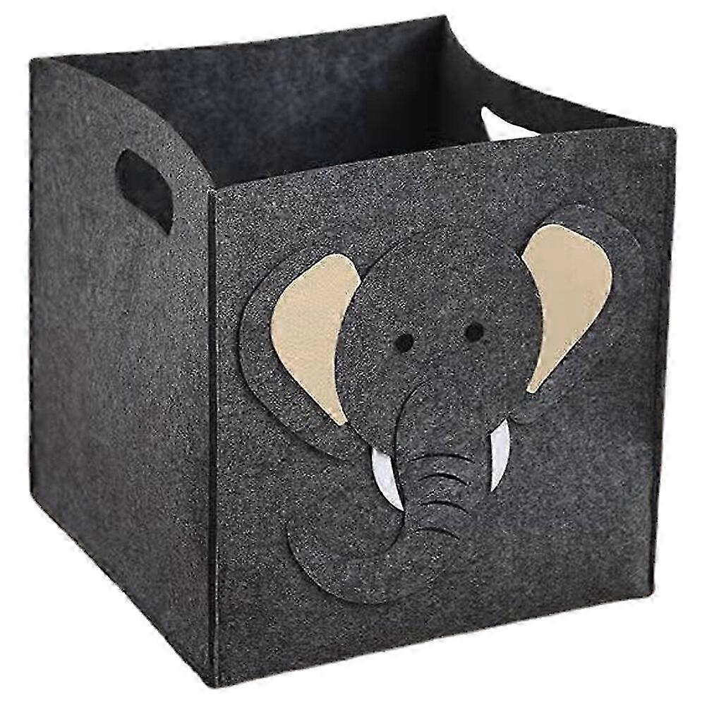 Felt Clothes Storage Box Large-capacity Toys Organizer Closet Organizer Multi-use Felt Storage Bin