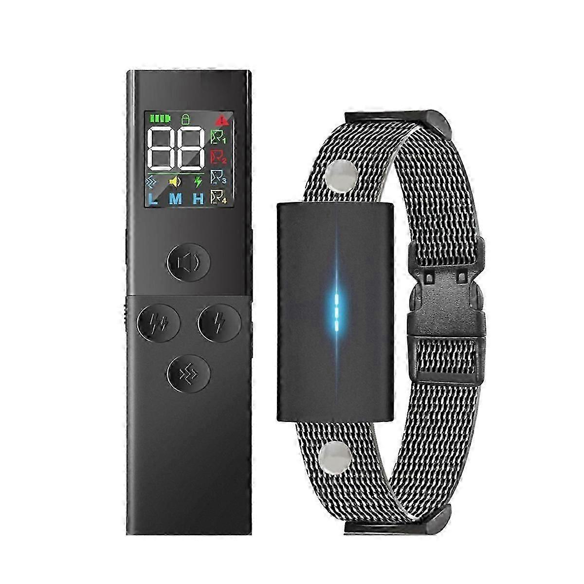 Waterproof Dog Training Collar with Remote Control & Vibration - Smart Pet Obedience Device