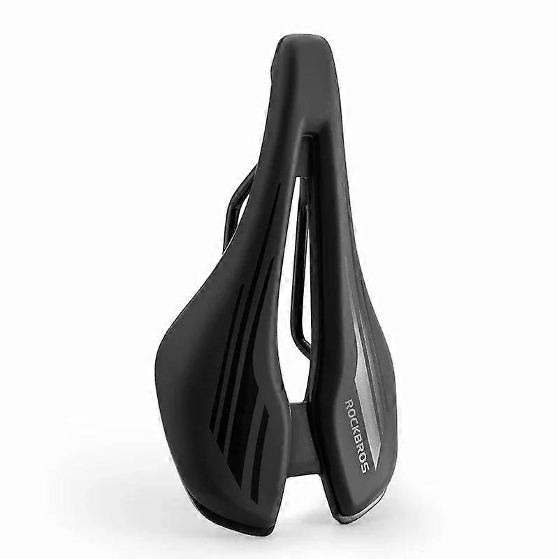 ROCKBROS 38210060001 Cuir PU + Selle de vélo creuse en éponge absorbant les chocs