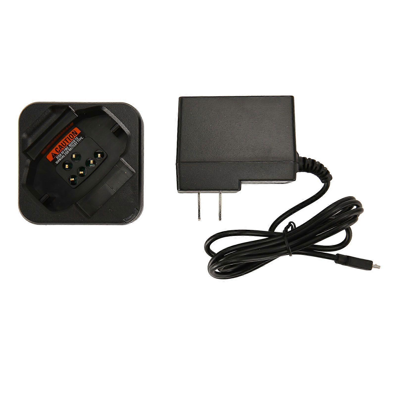 Walkie Talkies Charging Base Replacement Two Way Radio Charger for Motorola DTR600 DTR700 DTR720 Radios US Plug 100?240V