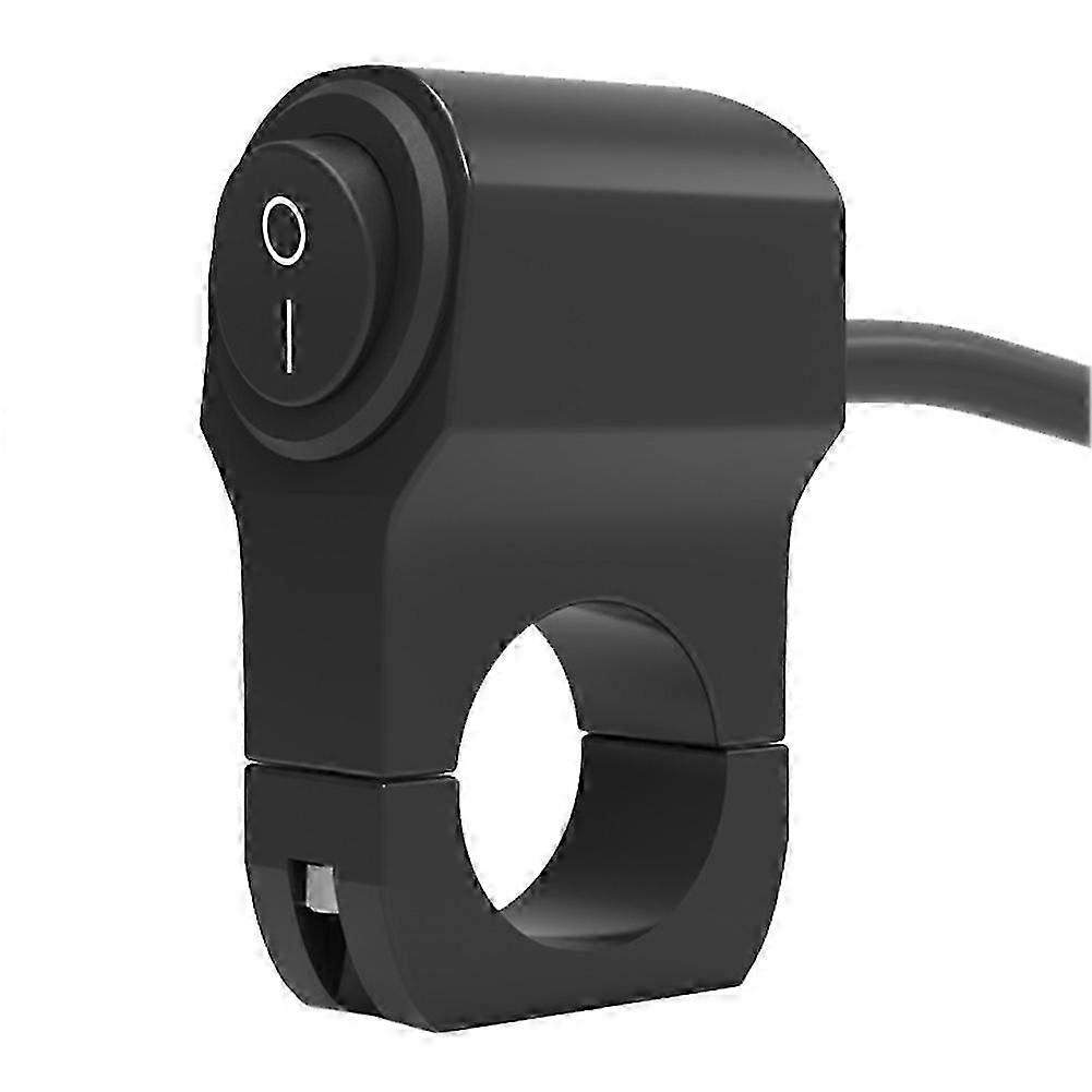 Universal motorcycle aluminium alloy waterproof handlebar light control switch p