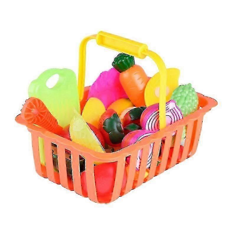 16pcs Cut Fruit Toy