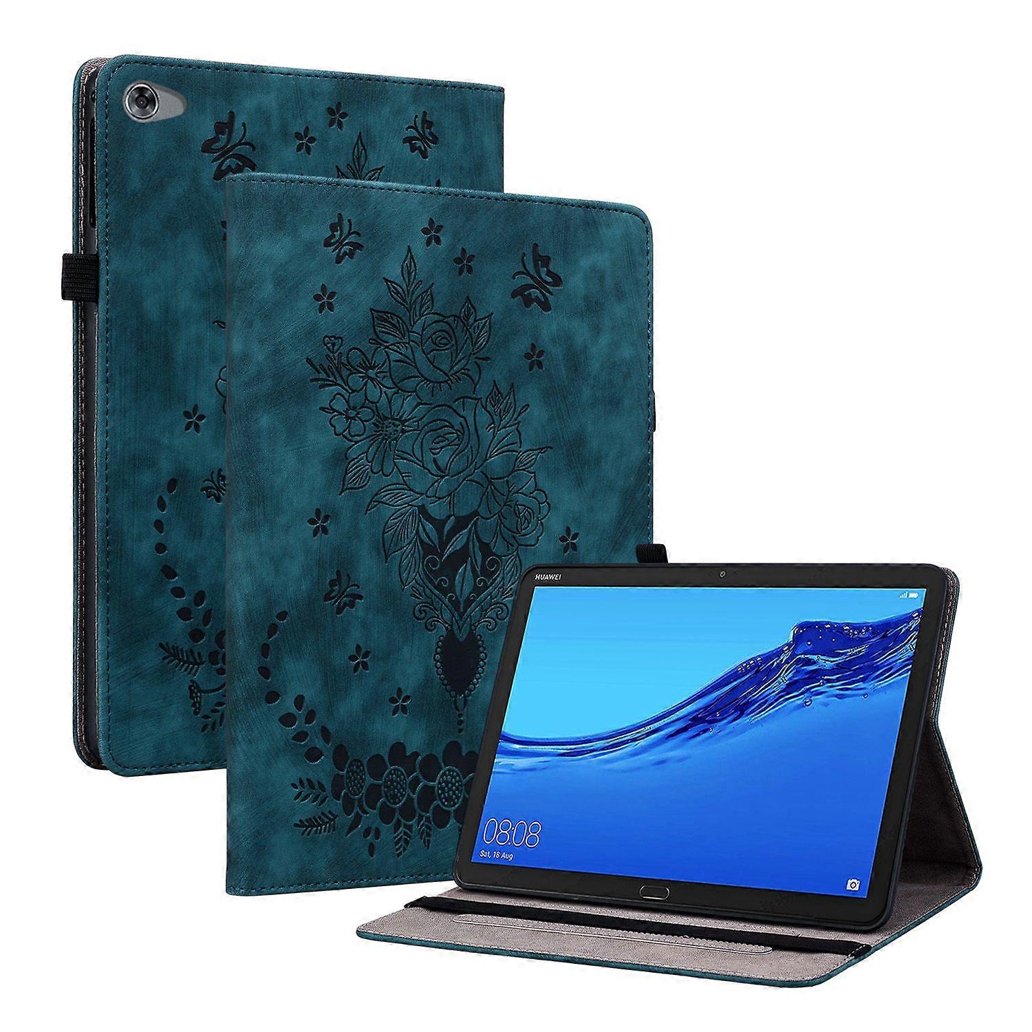 Compatible With Huawei MediaPad M5 lite Flip Leather Multi-Functional Smart Tablet Case with Bracket and Card Slot