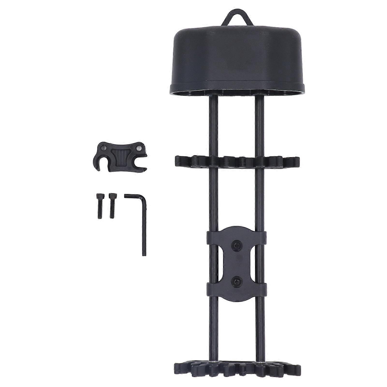 Bow Arrow Holder 5 Arrows Storage Compound Quick Release Bow Quiver for Practice Competition