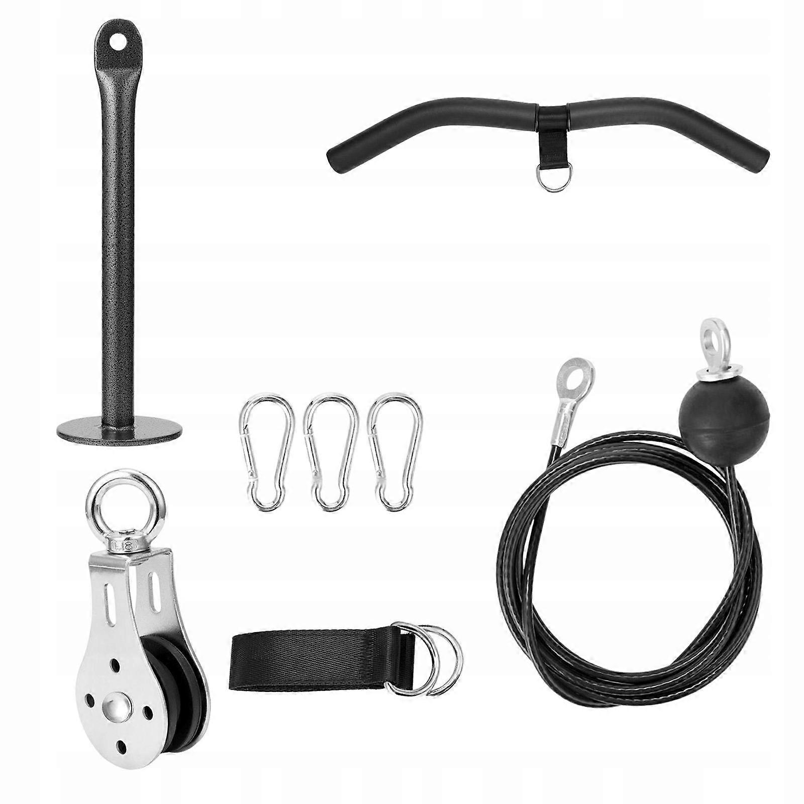 Weight Lifting Pulley System Drop Down Machine Mount Home