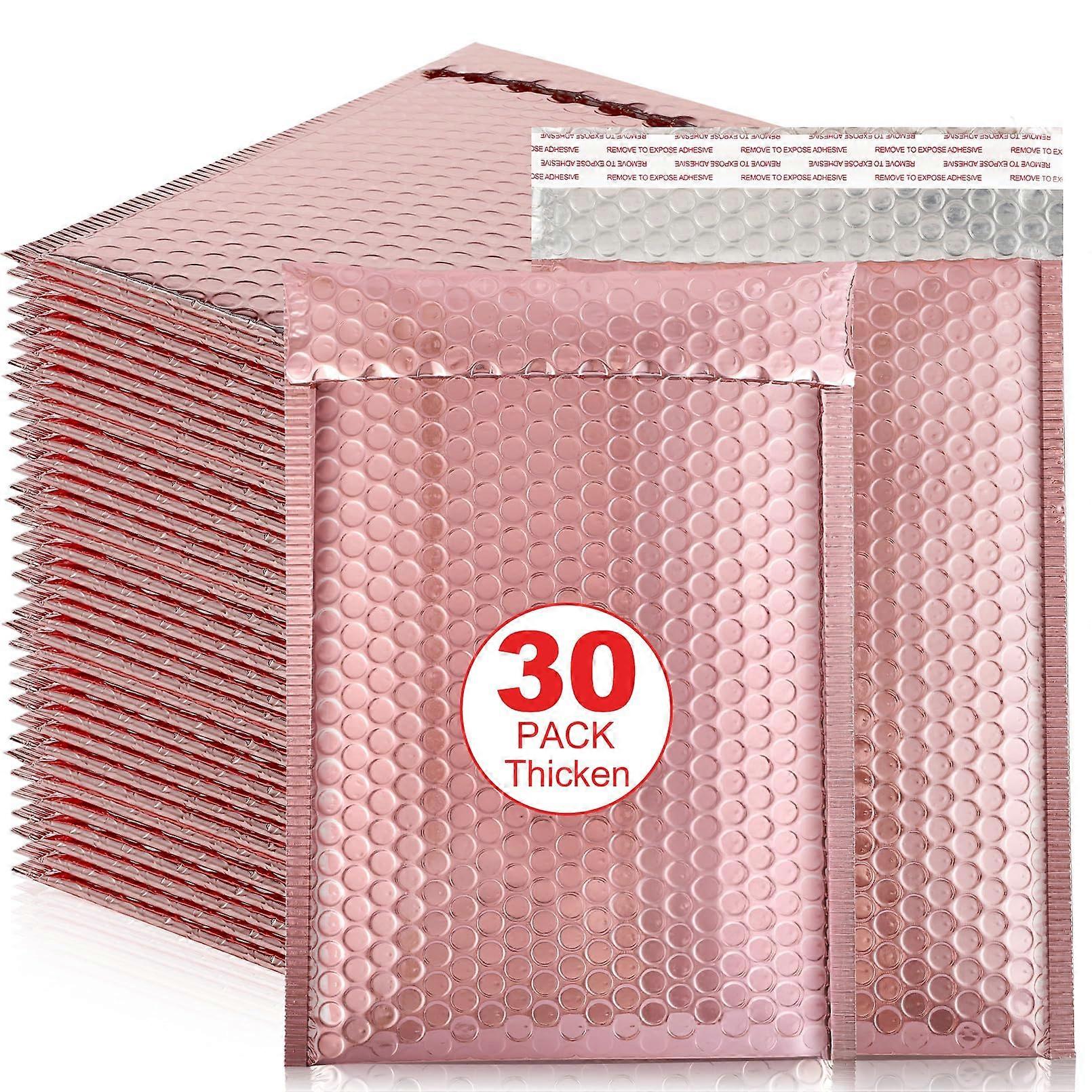 30 Pcs Holographic Bubble Mailers,11x7 Inch,,Self Sealing