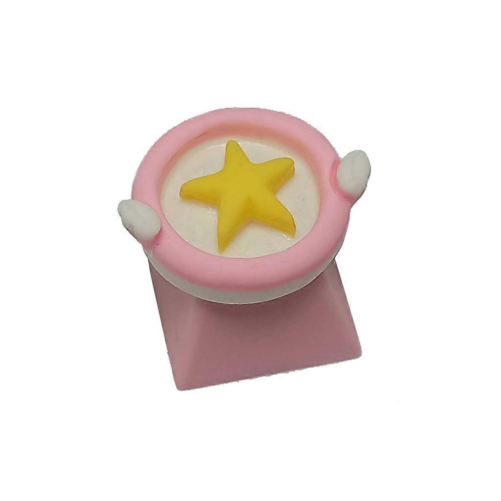 Only Keycap,DIY Original PBT Keycap 1PC Pretty Fawn for Key Cover for Mechanical Keyboard Installation OEM Profile R4 He Yellow