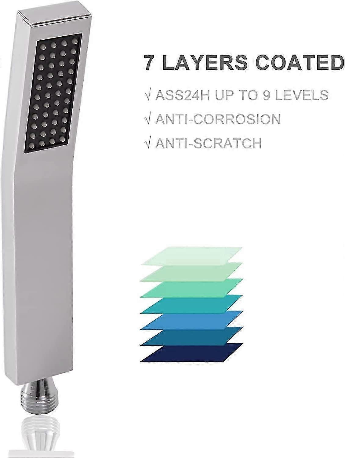 さまざまなバスルームのスタイルやデザインに適した節水型高圧ハンドシャワー