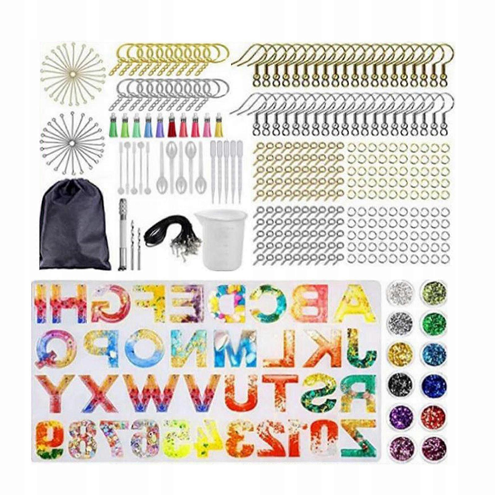 Resin Tools Set, Alphabet Resin Silicone