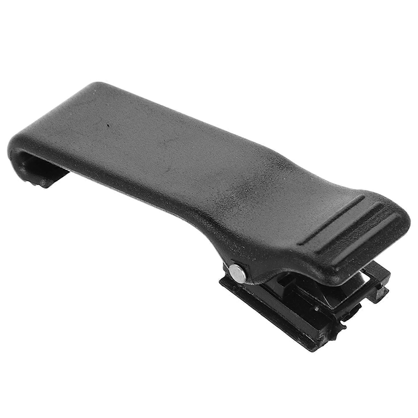 Plastic Radio Belt Clip for Interphone Back Clip Replacement, Wear Resistant Waist Clamp, Easy Installation, Compatible with GPS Models
