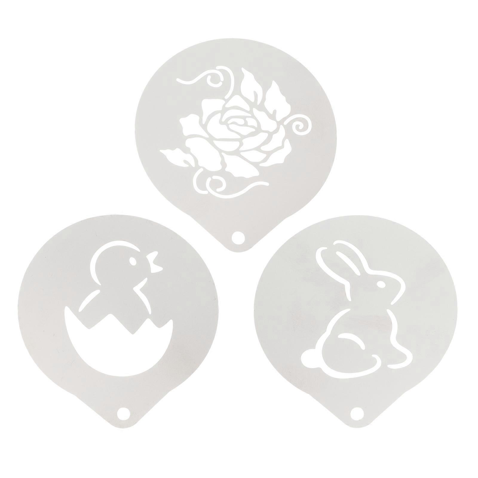 Easy to Clean Coffee Stencils for Consistent and Professional Results