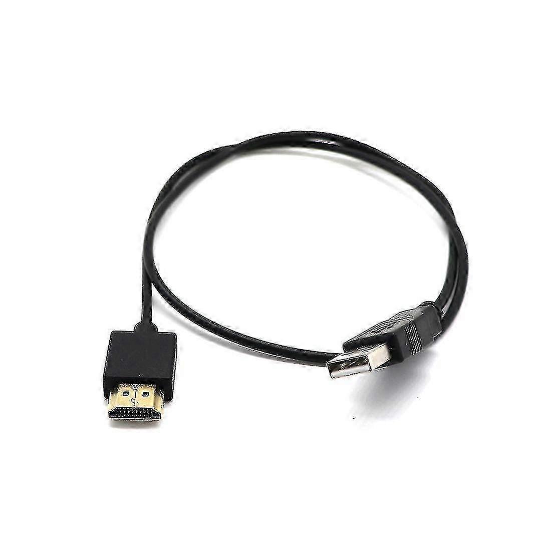 HDMI 1.4 Male to USB 2.0 Adapter Cable for Charging & Data Transfer, PC/Laptop/TV Connectivity
