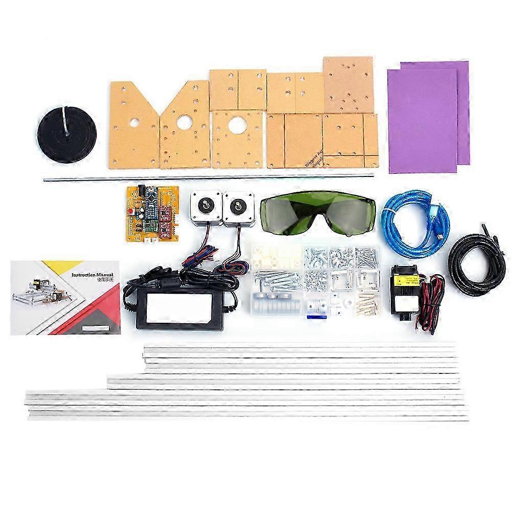 40*50Cm Mini Laser Engraving Cutting Machine Printer Kit (2500mw )