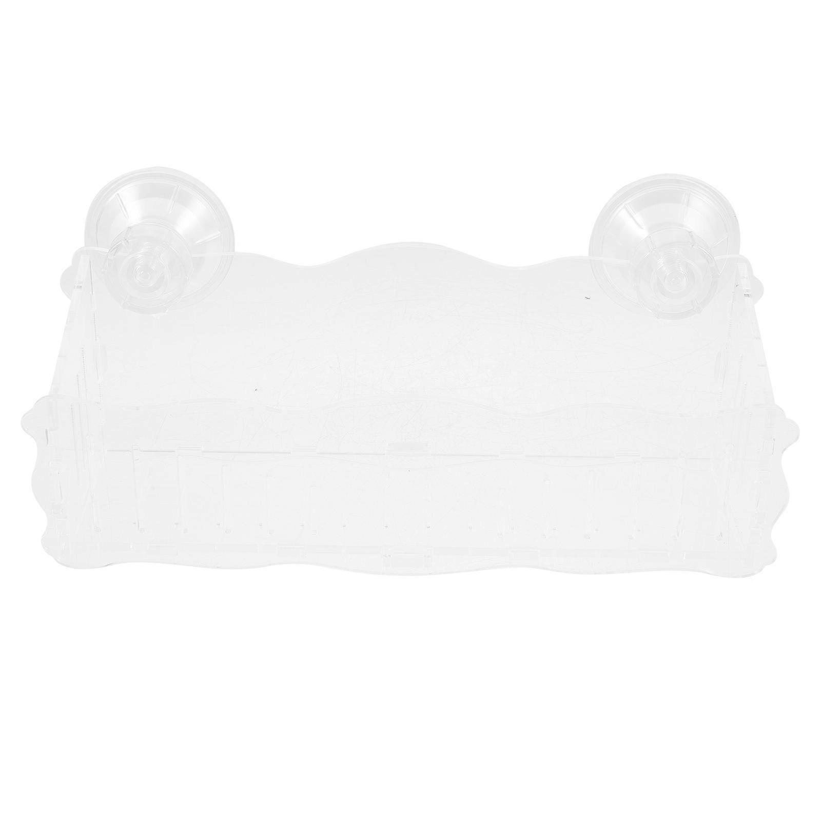 Acrylic Suction Cup Planter Rack for Windows – Durable Bonsai Racks for Vertical Gardens with Space Saving Stylish Design