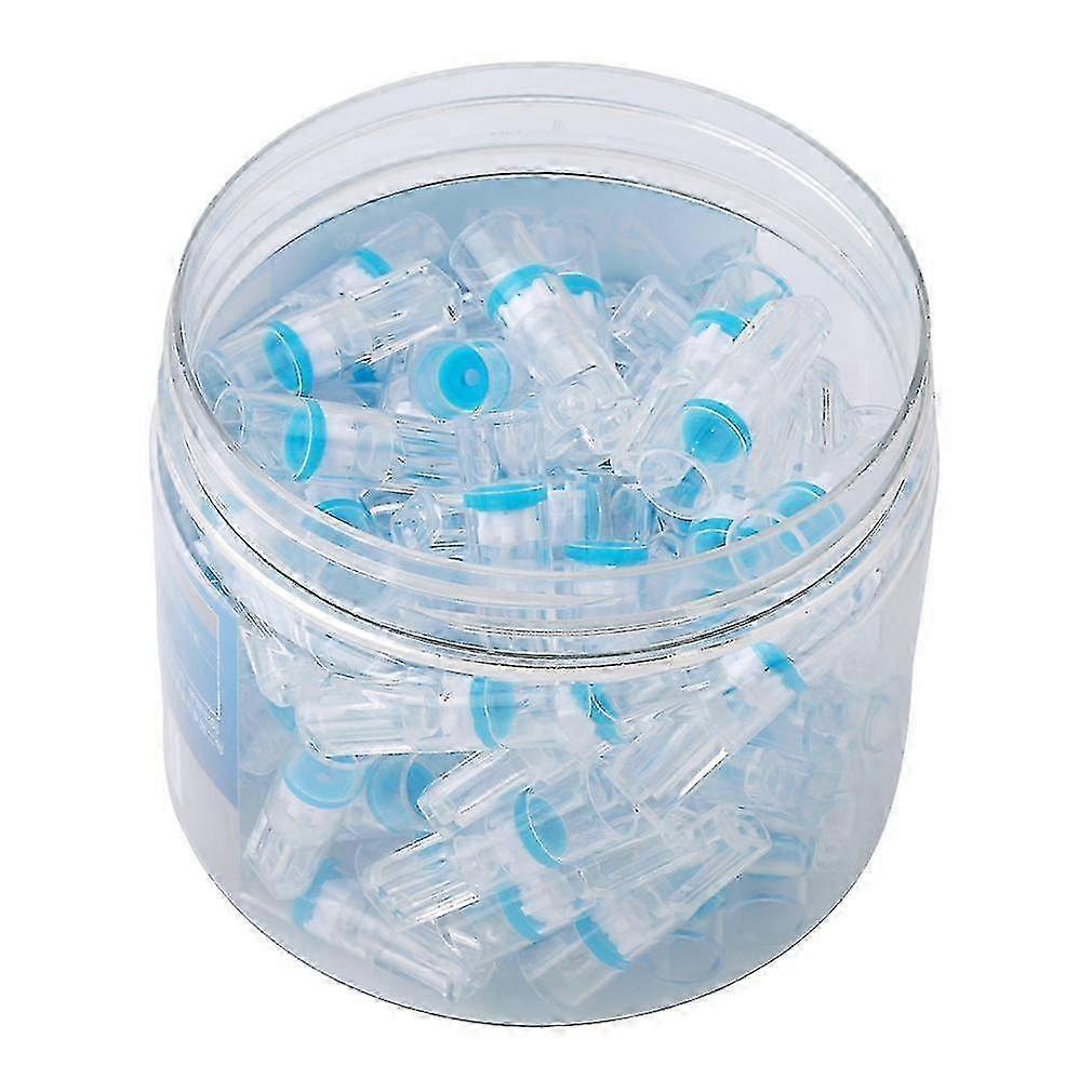2025 1 Box/100 Pcs Disposable Transparent Cigarette Filter Holder,reduce Cigarettes Tar Filter,filter Cigarette Holder,reduce Smoking