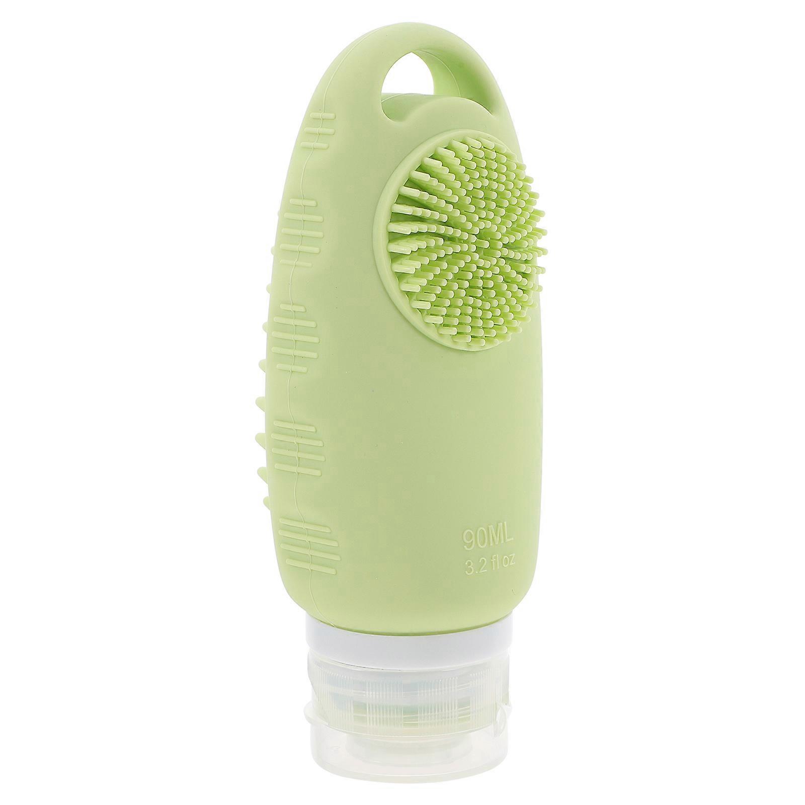Leakproof Travel Size Bottles Silicone For Shampoo Lotion Compact Refillable Container 90ML 1Pack