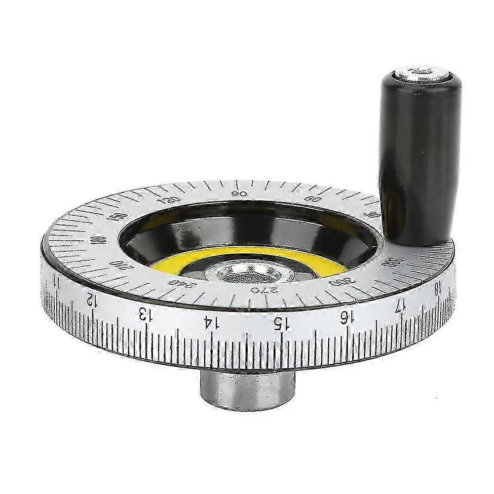 1pcs 80mm Solid Bakelite Hand Wheel Scale Handwheel Machinery Accessaries