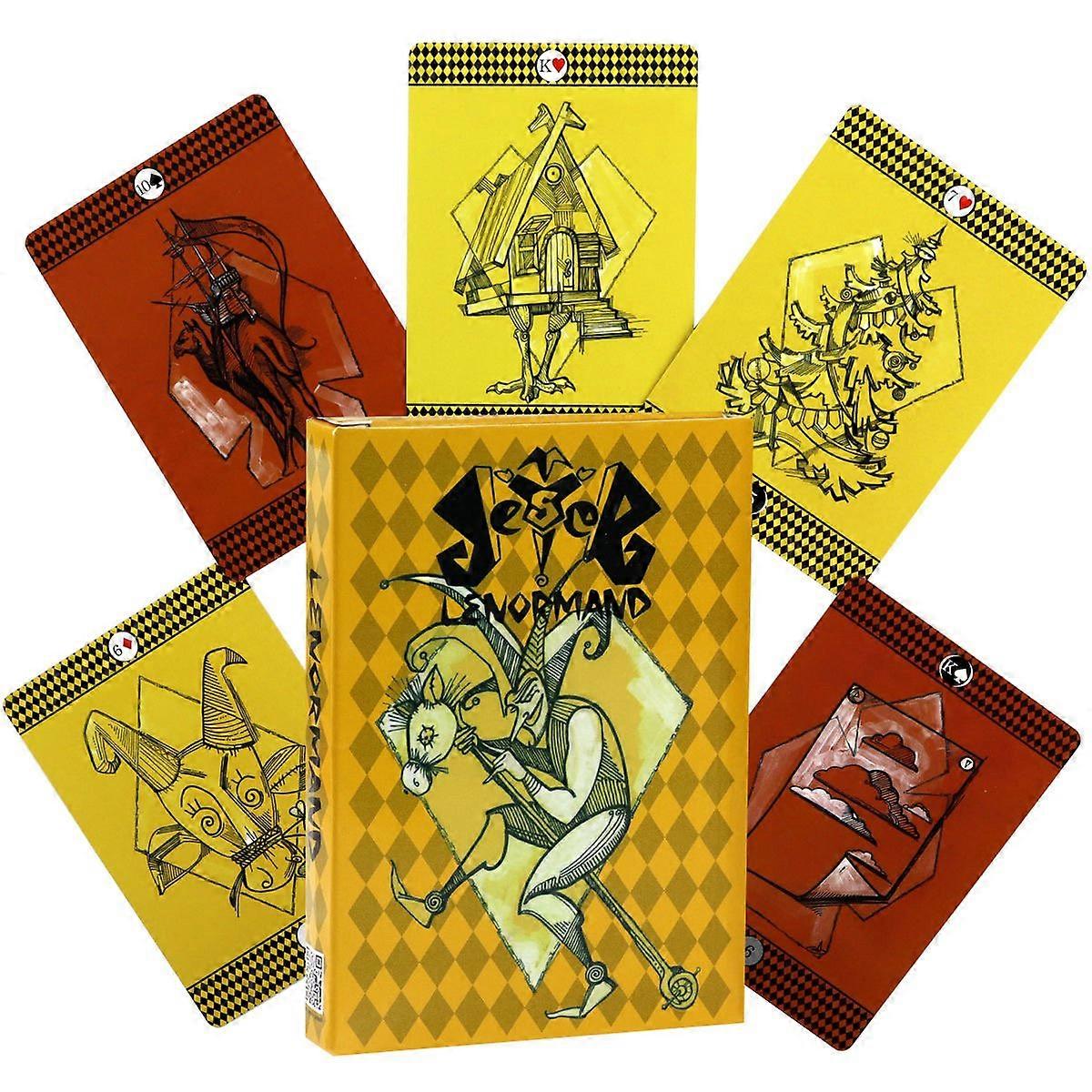 Jester Lenormand Deck: Oracle Cards for Divination & Readings