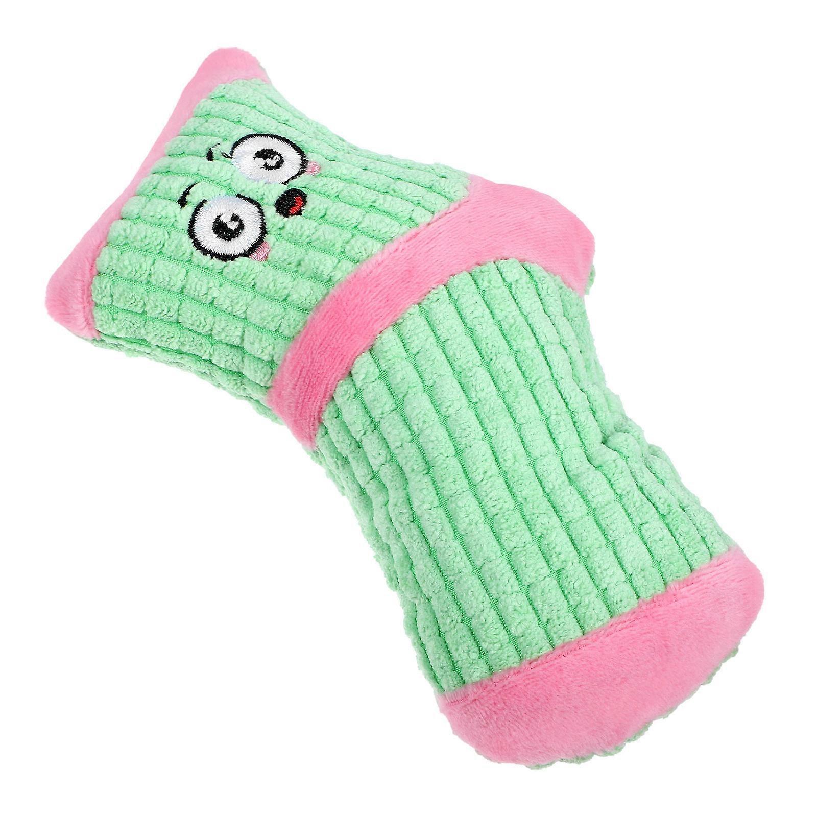 Latex Dog Chew Toy Chewing Toy Indoor Supple Material Squeaky Sound Pet Toy 1Pack