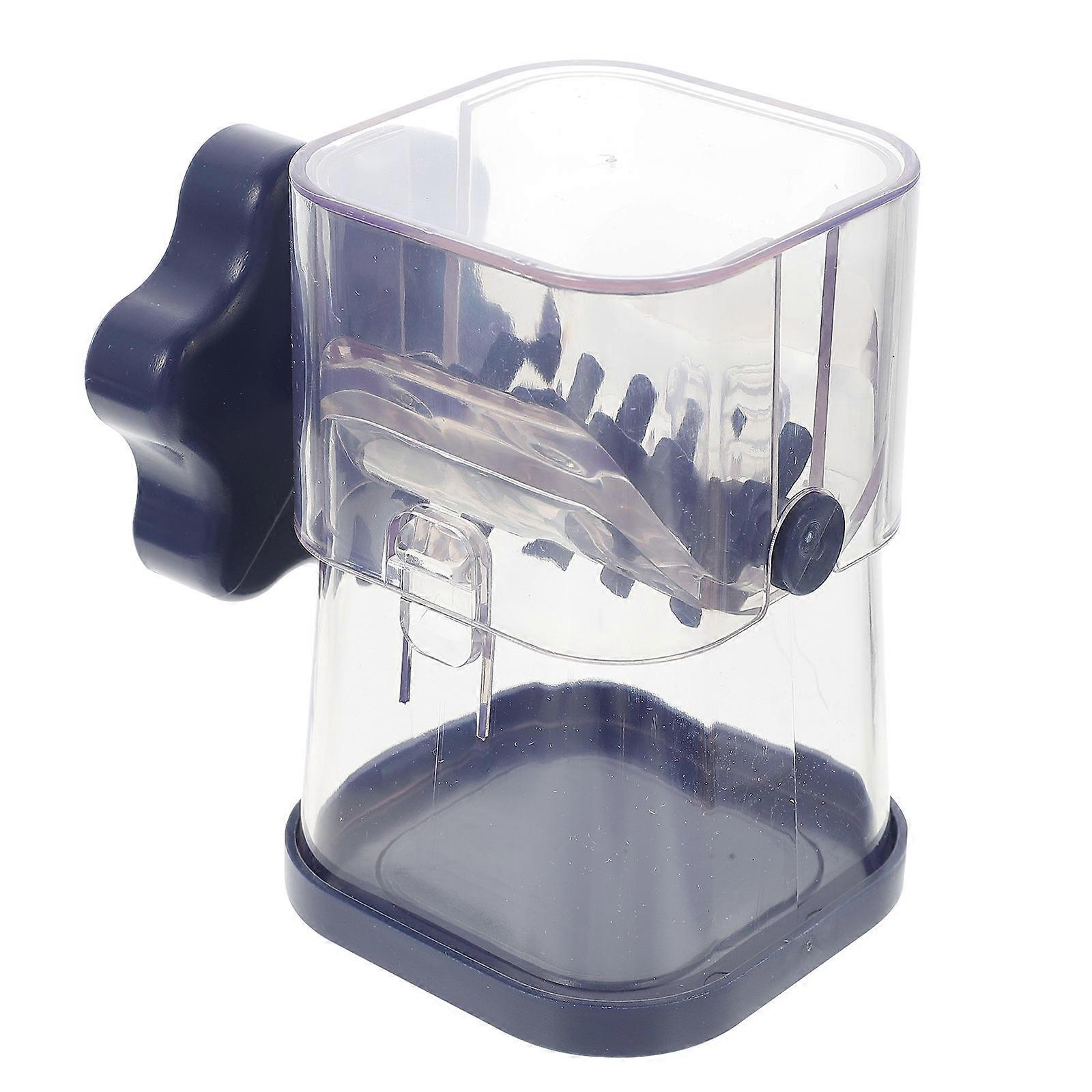 Nuts Chopper Manual Nut Chopper Outdoor Cooking ABS Plastic 2.83x2.83x3.93 In 1Set