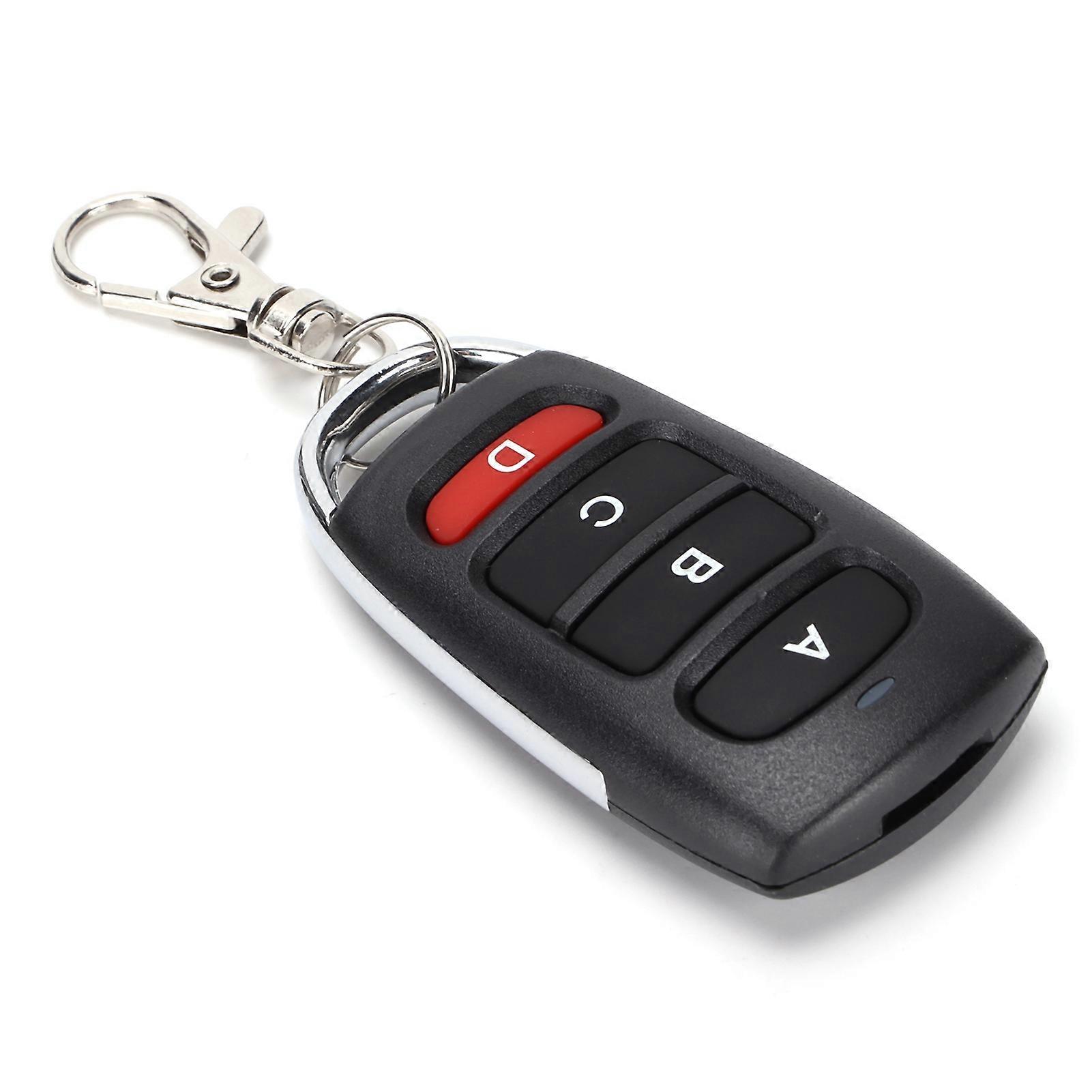 KB‑1304A 433MHz 4-Key Learning Remote Control, Adjustable and Portable Wireless Garage Door Remote Control