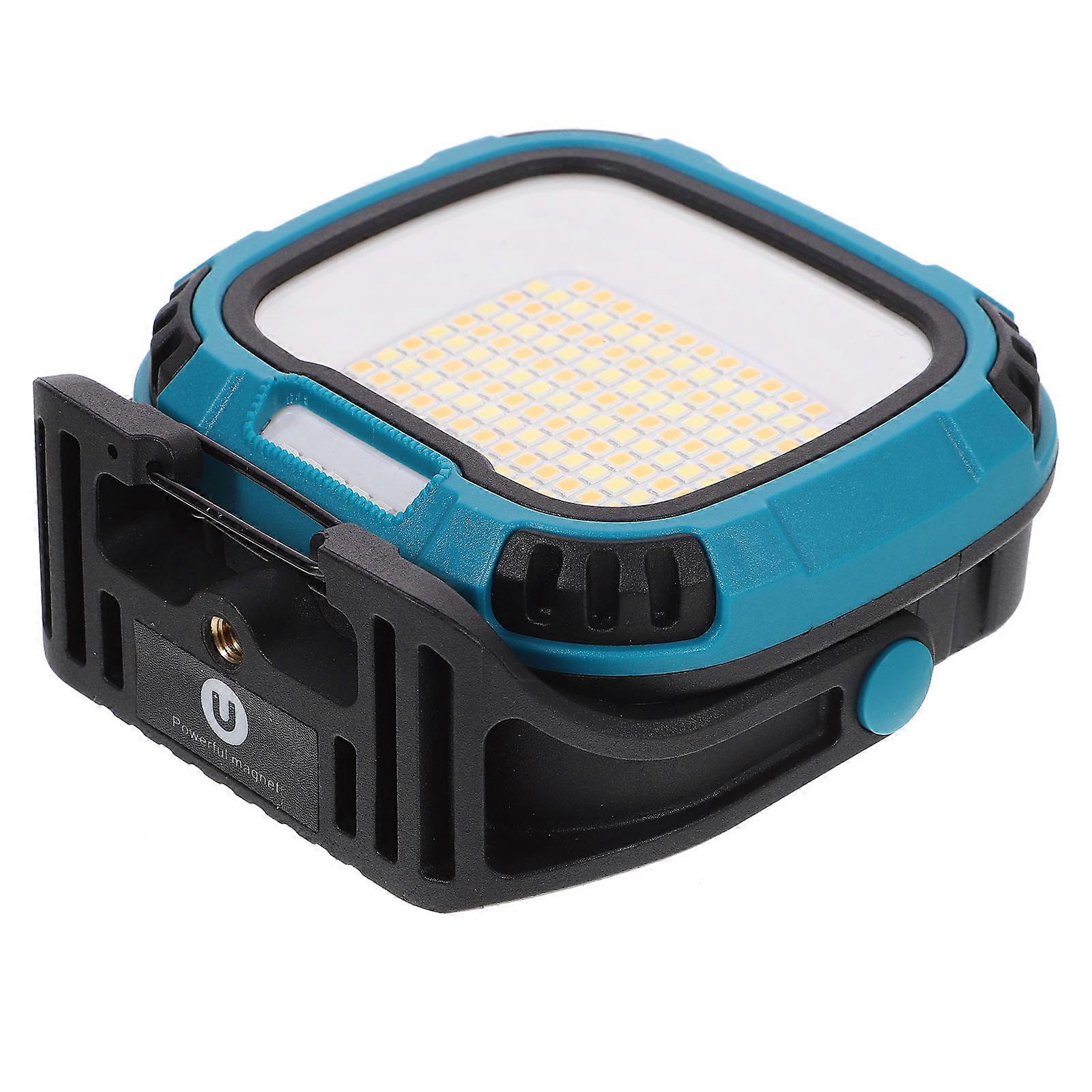 Portable Light Rechargeable Work Light Outdoor Equipment Compact Blue 1Set