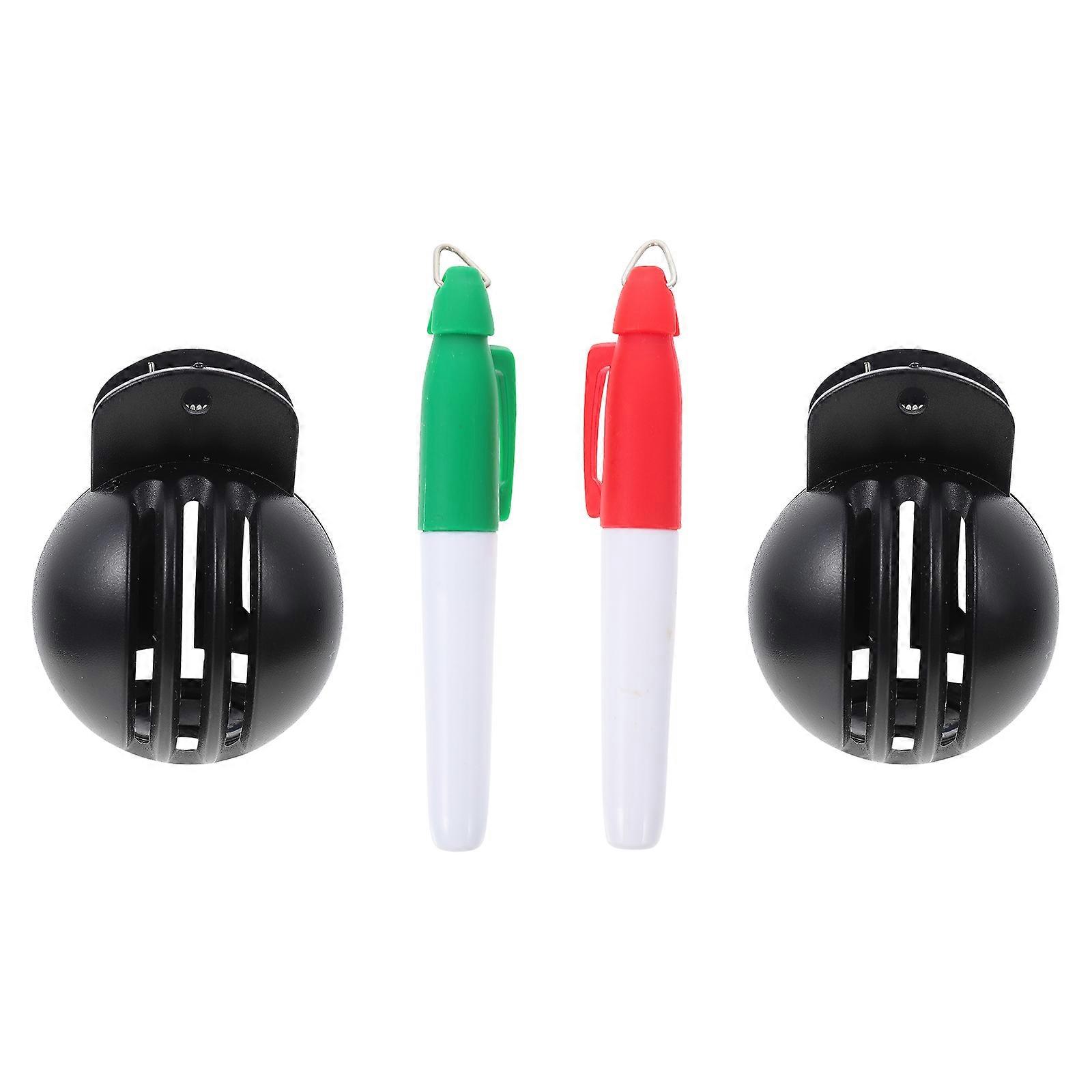 Golf Ball Stencil Marker Alignment Style Golf Balls Outdoor Lawn 2.4×1.8×1.8in Marking 1 Set