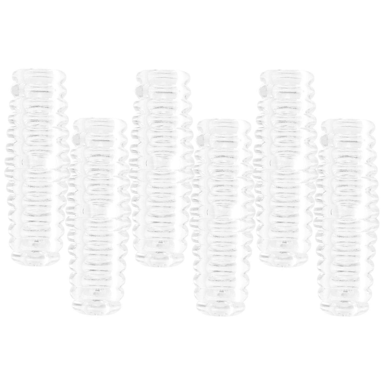 Curtain Rod End Cap Removable Curtain Rod Holders 6Pcs For Home Hotel Use Easy Installation Light Control