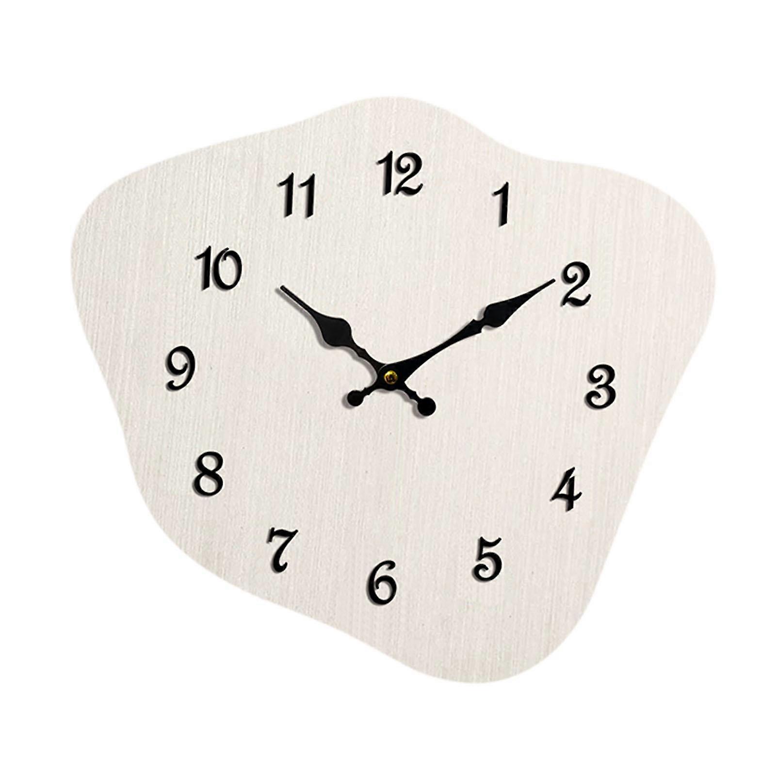 Cloud Clock Creative Silent Wall Clock Easy to Use Convenient Home Decor 3D