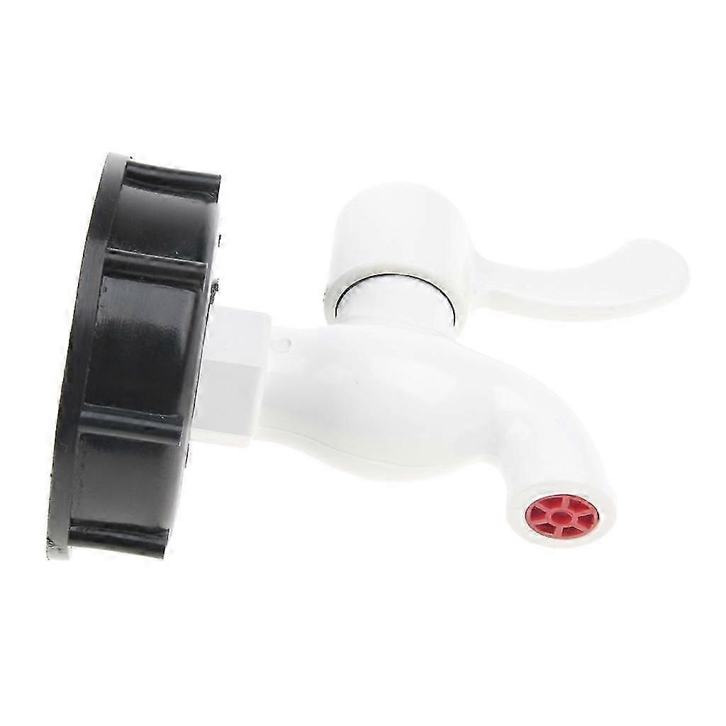 2' IBC Water Tote Tank Adapter Valve Hose Cap for 60mm Thick Thread Outlet
